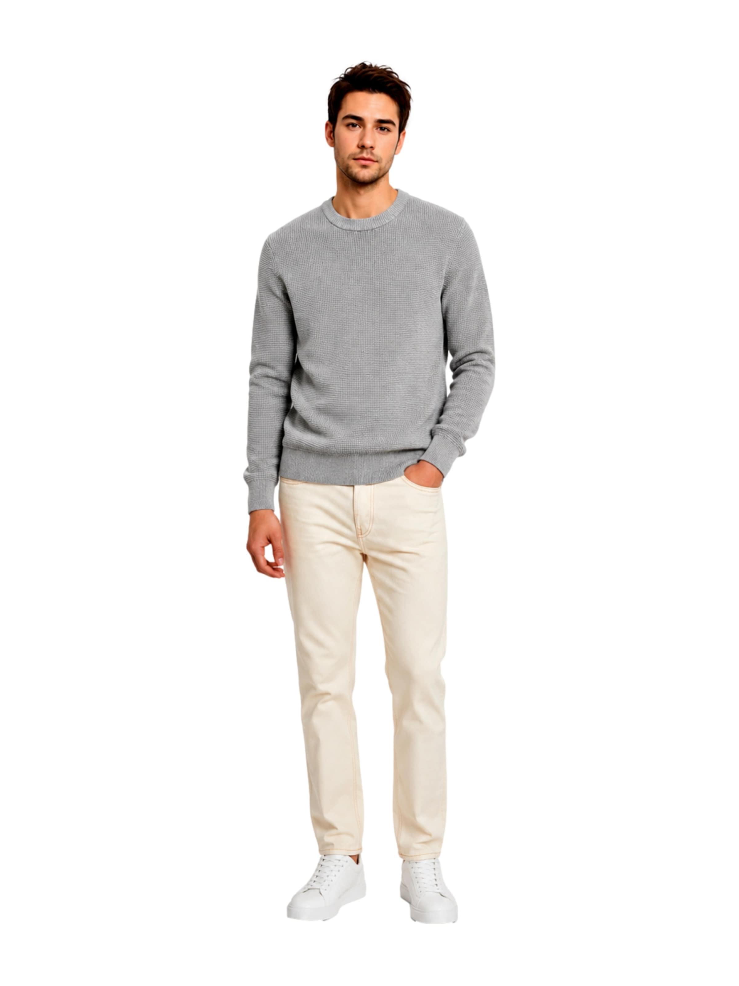 Pullover 'Marius' di Only & Sons in grigio