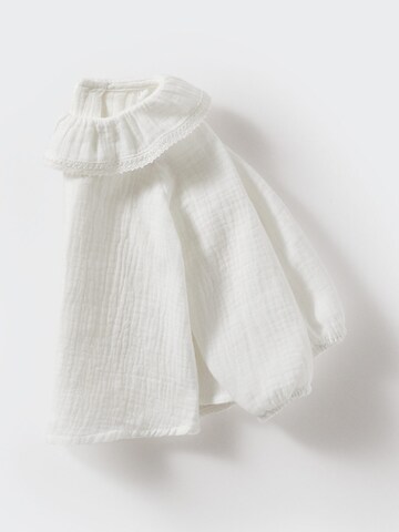 MANGO KIDS Blouse 'Obi' in White