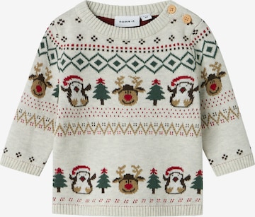 NAME IT Neulepaita 'RALKO' värissä harmaa: etupuoli