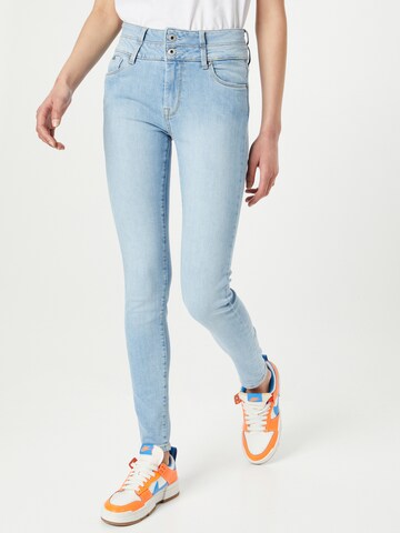 Skinny Jean 'REGENT' Pepe Jeans en bleu : devant