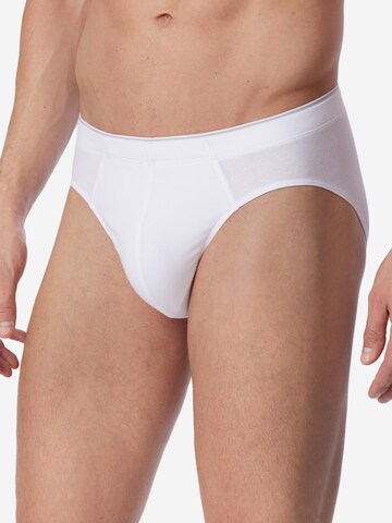 SCHIESSER Slip '95/5 Organic Cotton' in Wit
