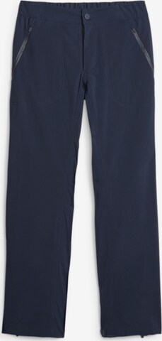 PUMA Regular Workout Pants in Blue: front