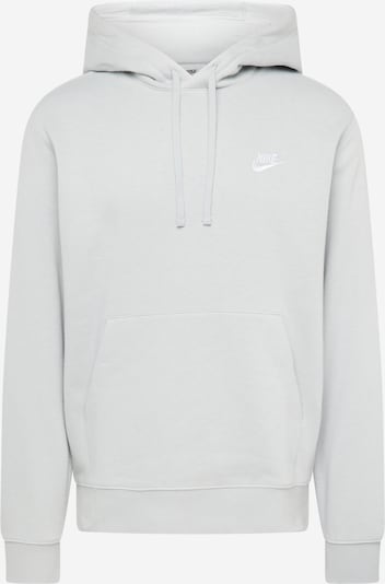 Nike Sportswear Sweatshirt 'Club Fleece' in de kleur Lichtgrijs, Productweergave