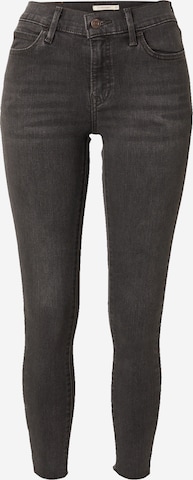 LEVI'S ® Skinny Jeans '710 Super Skinny' i svart: forside