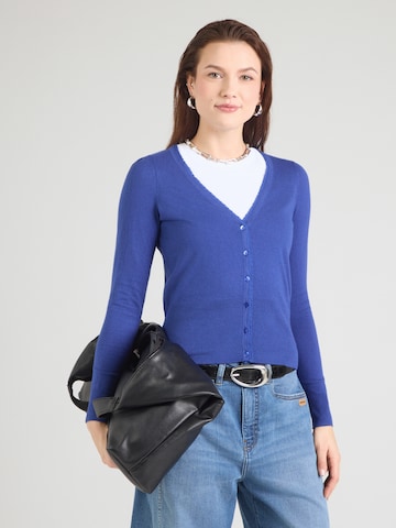 King Louie Pletena jopa 'Cocoon' | modra barva: sprednja stran