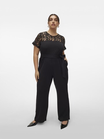 Combinaison 'MAGDA ' Vero Moda Curve en noir : devant