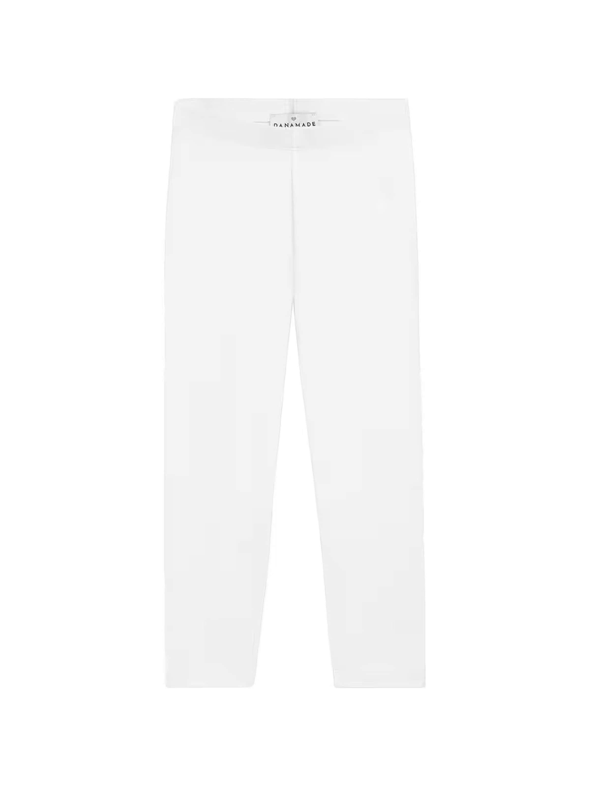 Danamade Skinny Leggings 'DANAMADE Leggings für Kinder'‌‌‌‌‌‌‌‌‌ in Weiß: Vorderseite