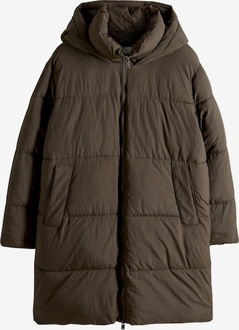 žalia The Set Žieminis paltas: priekis