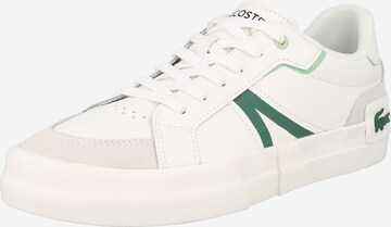 LACOSTE Sneakers 'L004' in White: front