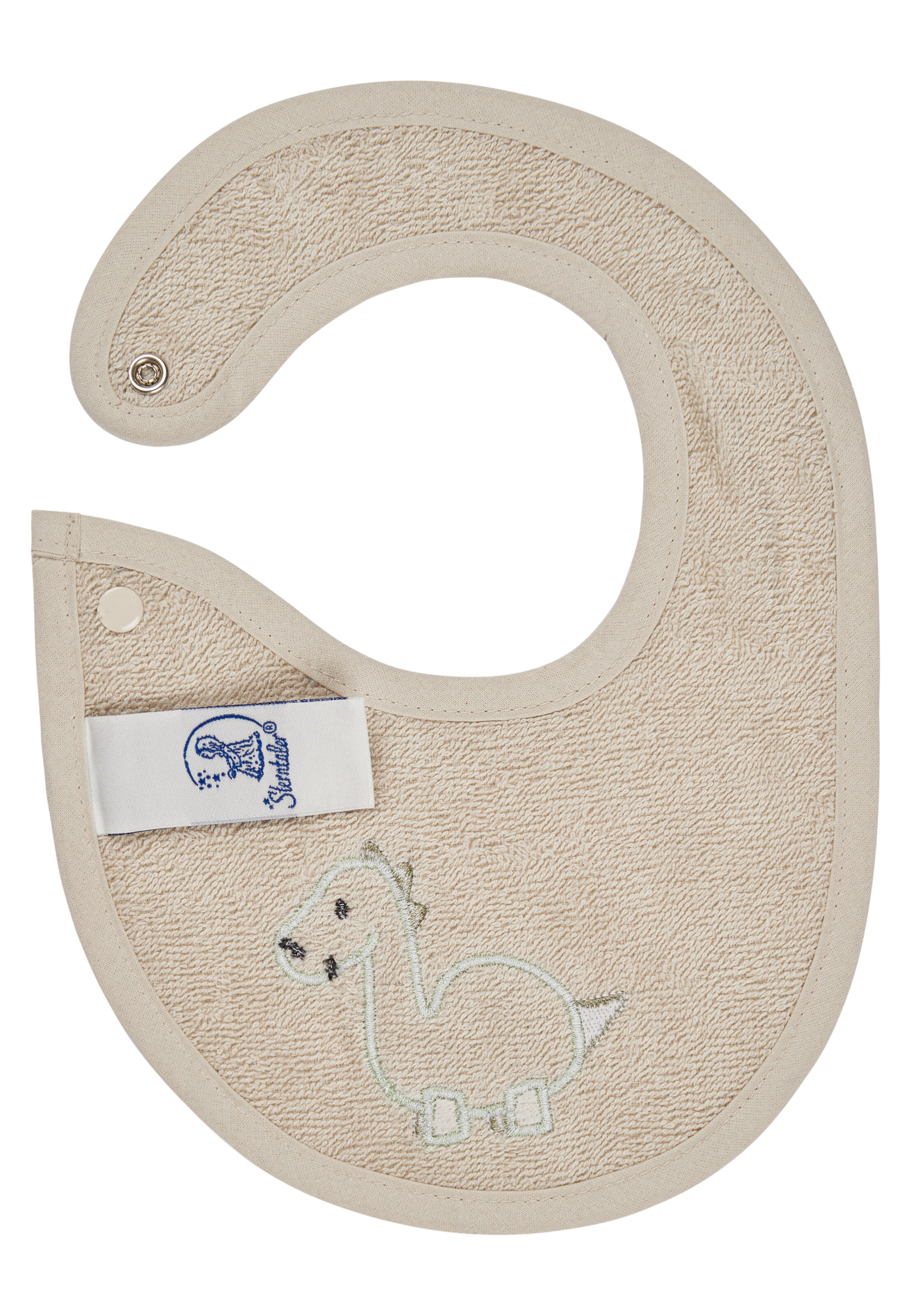 STERNTALER Bib 'DINO Rexi' in Beige