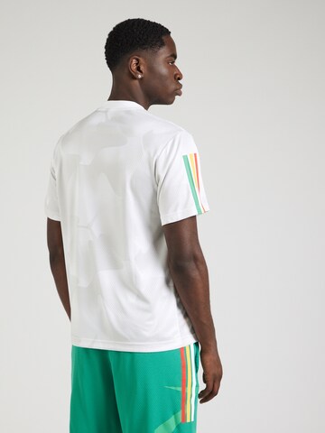 T-Shirt fonctionnel 'Tiro' ADIDAS SPORTSWEAR en blanc