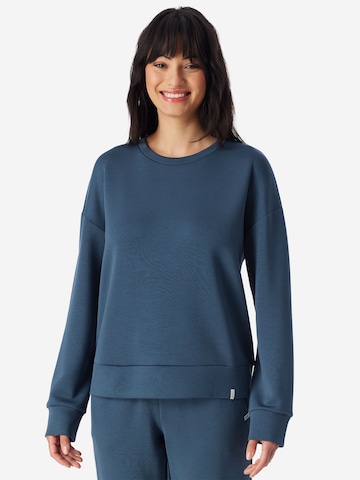 Chemise de nuit ' Mix Relax ' SCHIESSER en bleu : devant