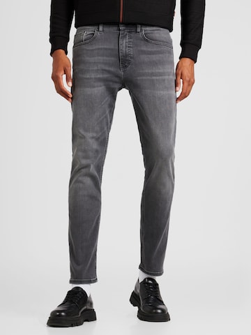 Slimfit Jeans 'Taber' di BOSS Orange in grigio: frontale