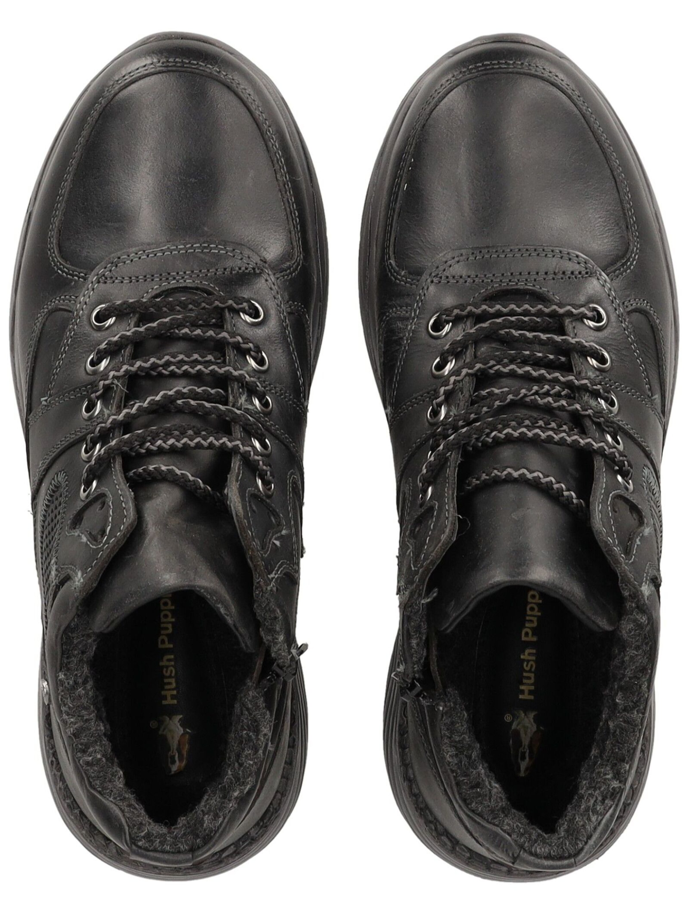 Bottes à lacets HUSH PUPPIES en noir