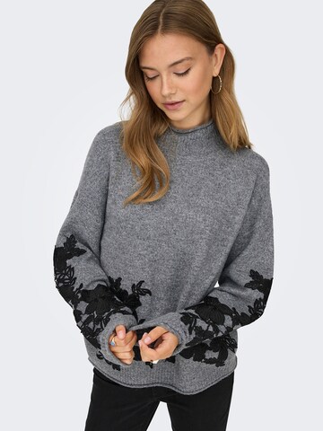 ONLY Pullover 'ONLLISA' in Grau