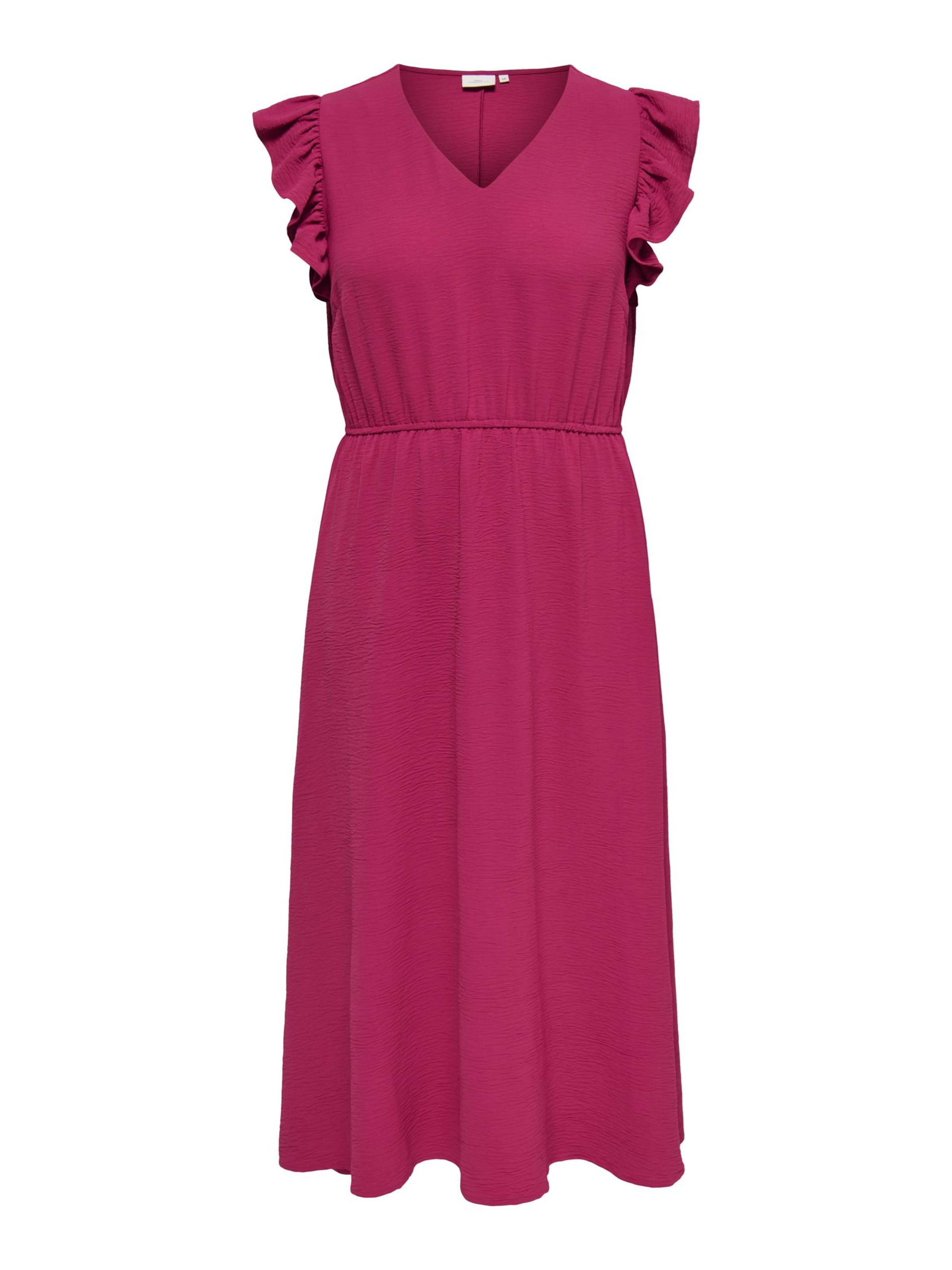 ONLY Carmakoma Kjole 'CARMetta' i rød: forside