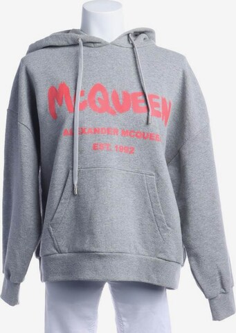 Alexander McQueen Sweatshirt / Sweatjacke XS in Grau: predná strana