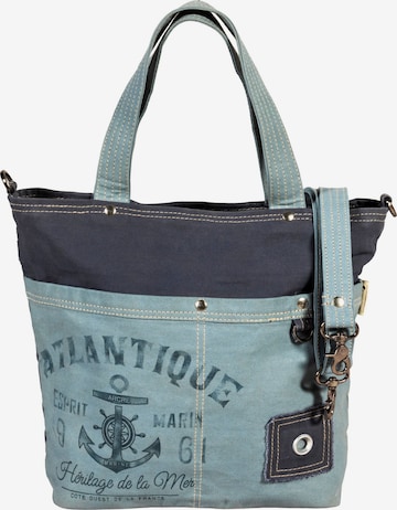 Sunsa Handtasche 'Sunsa' in Blau: Vorderseite