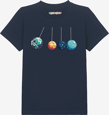 T-Shirt 'Weltraumforscher' watabout.kids en bleu : devant