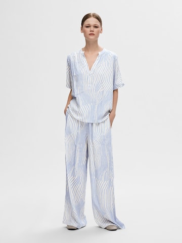 SELECTED Top in Blue