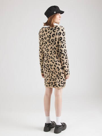 JDY Gebreide jurk 'JDYELENA' in Beige