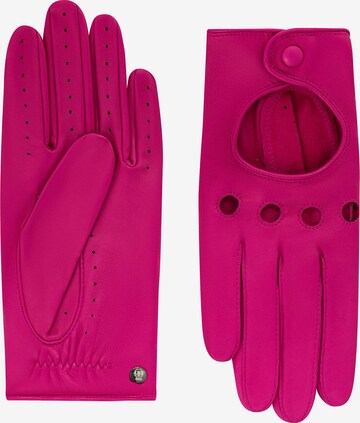 Roeckl Fingerhandschuhe 'Rom' in Pink: predná strana
