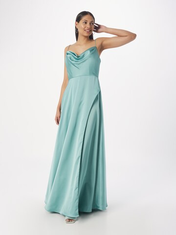 MAGIC NIGHTS Evening Dress in Green: front