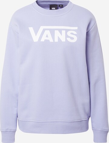 Sweat-shirt VANS en violet : devant