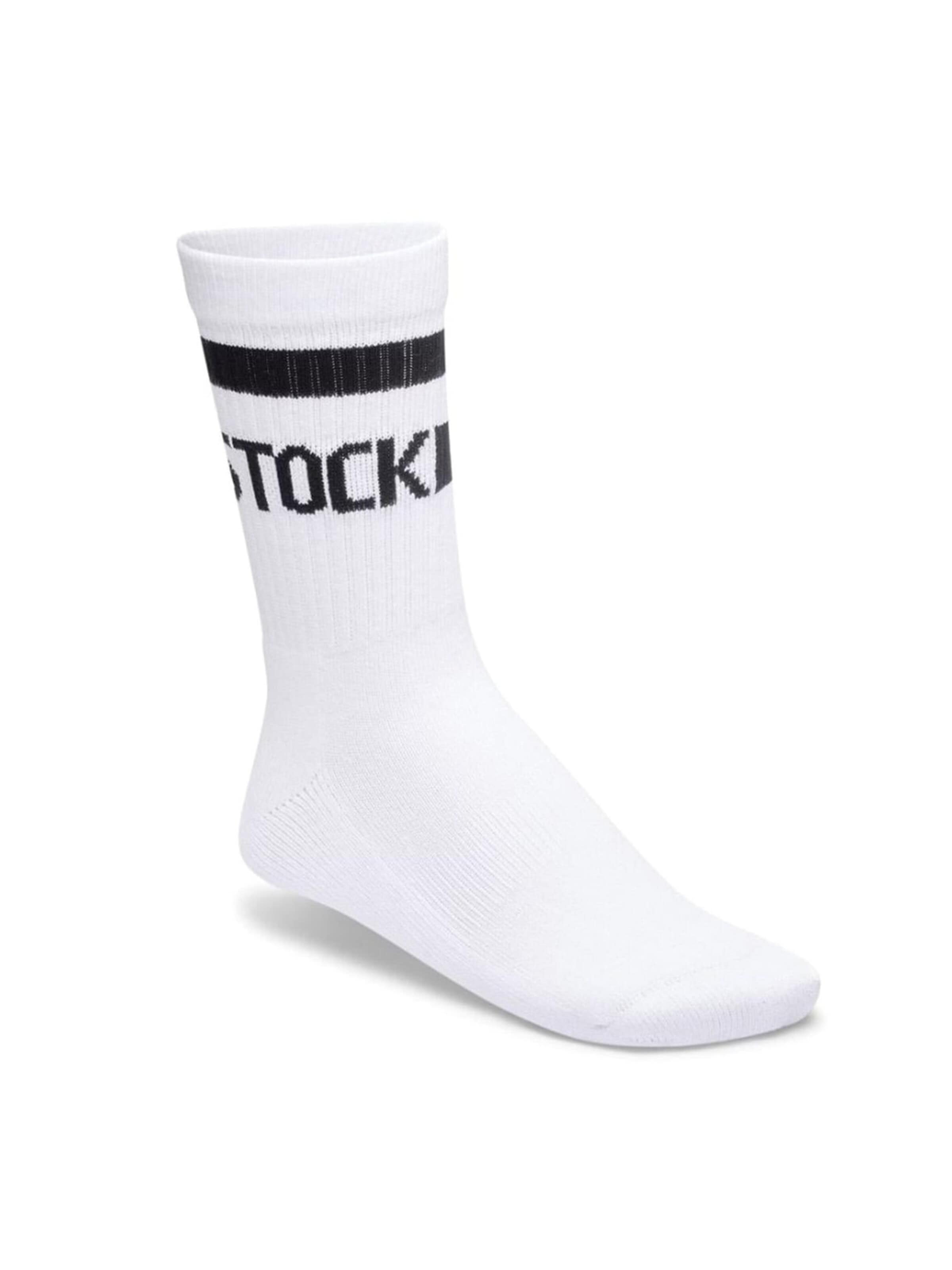 Calzino di BIRKENSTOCK in bianco: frontale