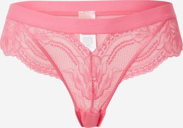 Hunkemöller Tanga 'Hana' – pink: přední strana