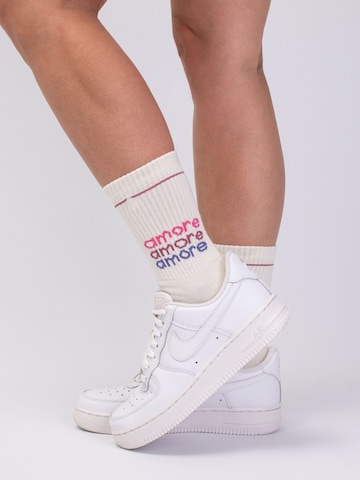 J.Clay Sokken in Wit