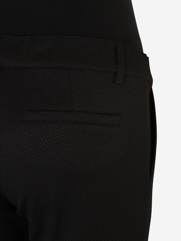 Attesa Regular Chino Pants 'GILDA' in Black