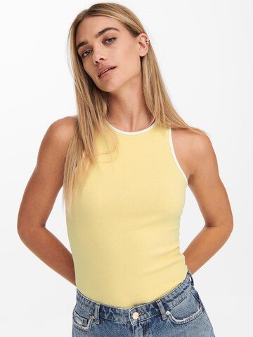 ONLY - Top 'Fenja' en amarillo