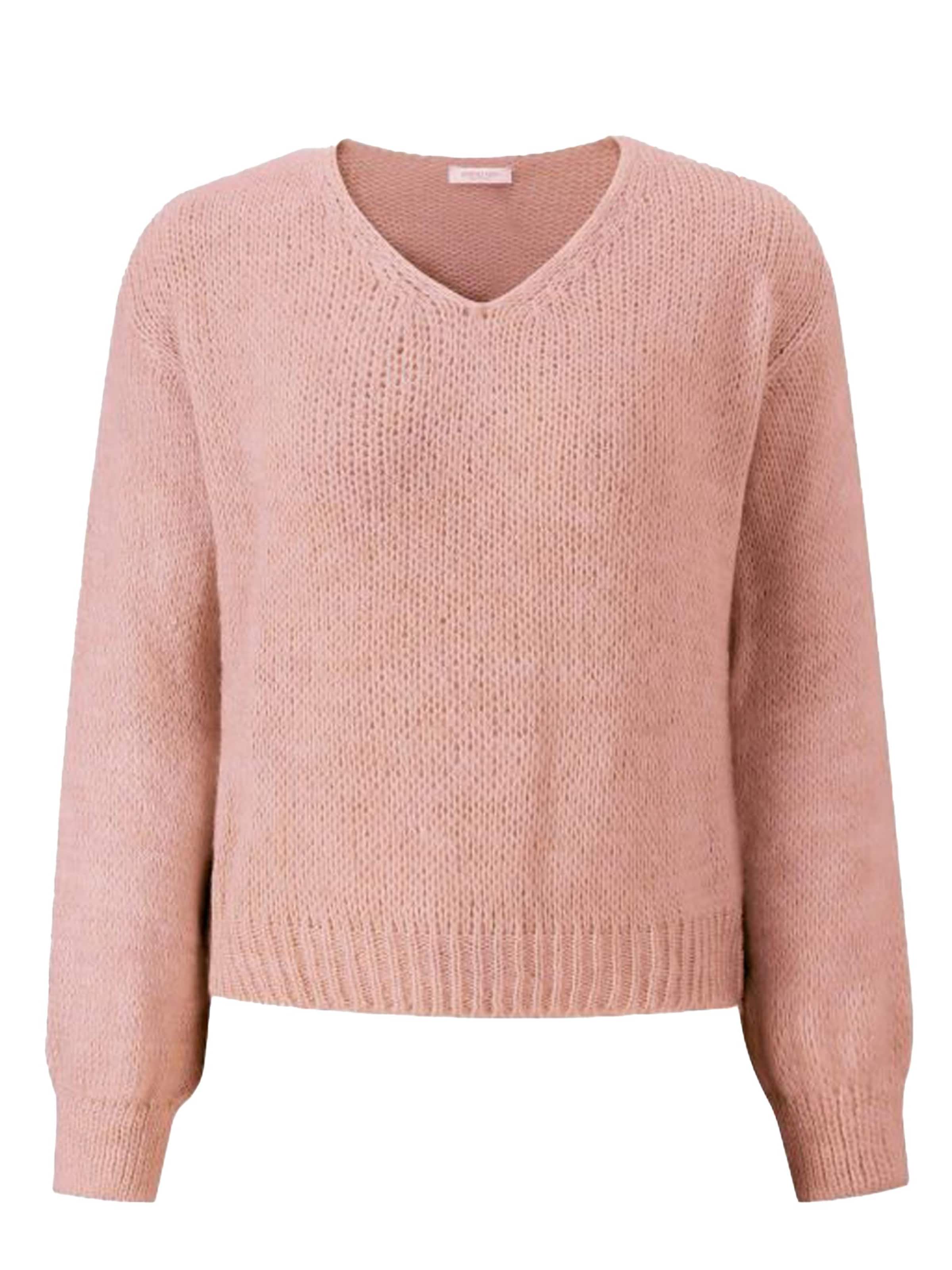 SASSYCLASSY Oversized Sweater in Pink: front