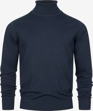 INDICODE JEANS Sweater in Blue: front