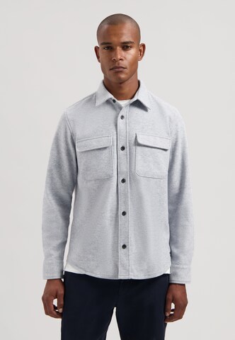 Coupe regular Chemise 'Ulrik' Dstrezzed en bleu : devant