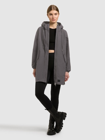 khujo Демисезонная куртка 'AMETI' в Серый