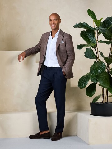 Next Slim Fit Sakko 'N. Premium' in Braun