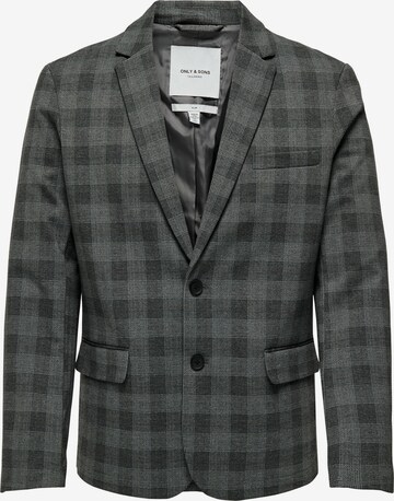 Only & Sons Slim fit Suit Jacket in Grey: front