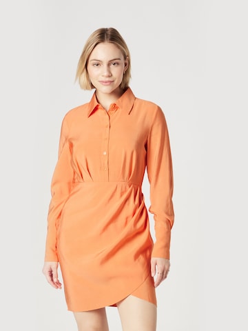Abito camicia 'Josefina' di Guido Maria Kretschmer Women in arancione: frontale