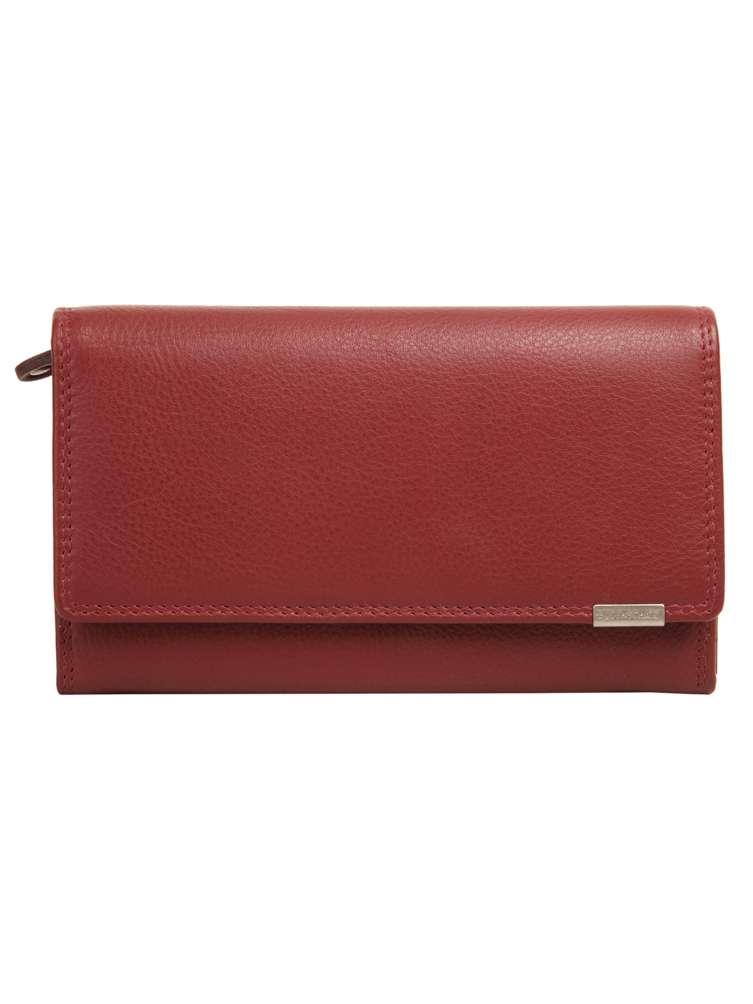BODENSCHATZ Wallet in Red: front
