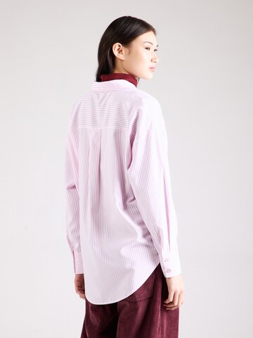VERO MODA Blouse 'VMNORA' in Roze