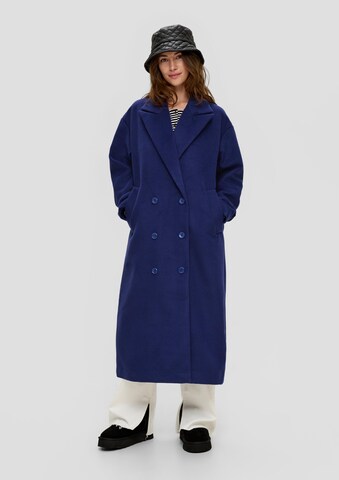 QS Between-Seasons Coat in Blue