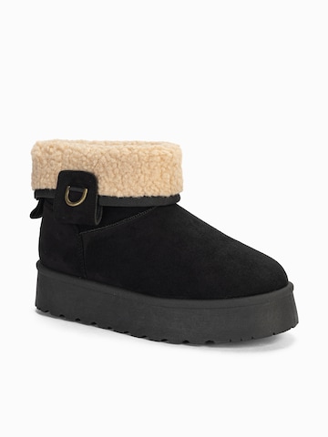 Boots da neve 'SILENE' di Island Boot in nero: frontale