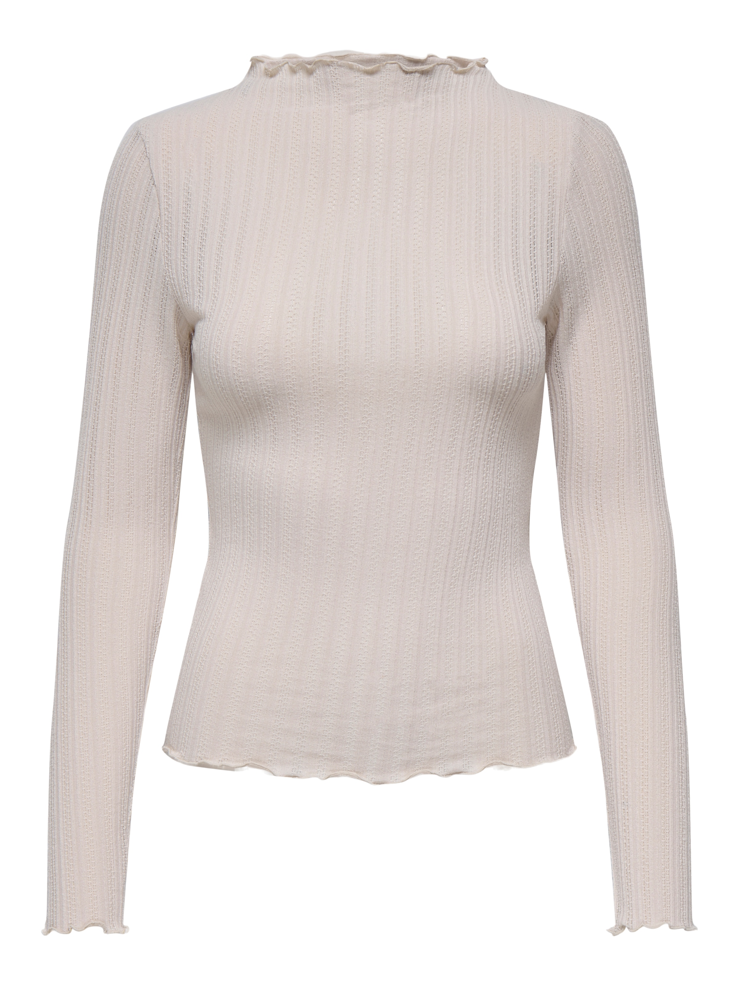 ONLY Тениска 'ONLVIOLA' в сиво: отпред