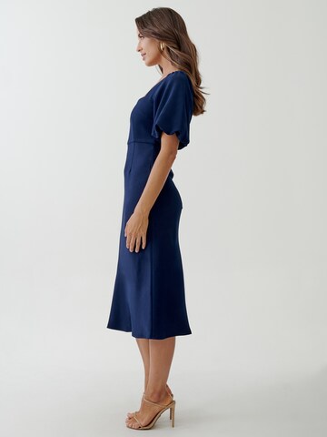 Tussah Kleid 'SONDRA' in Blau