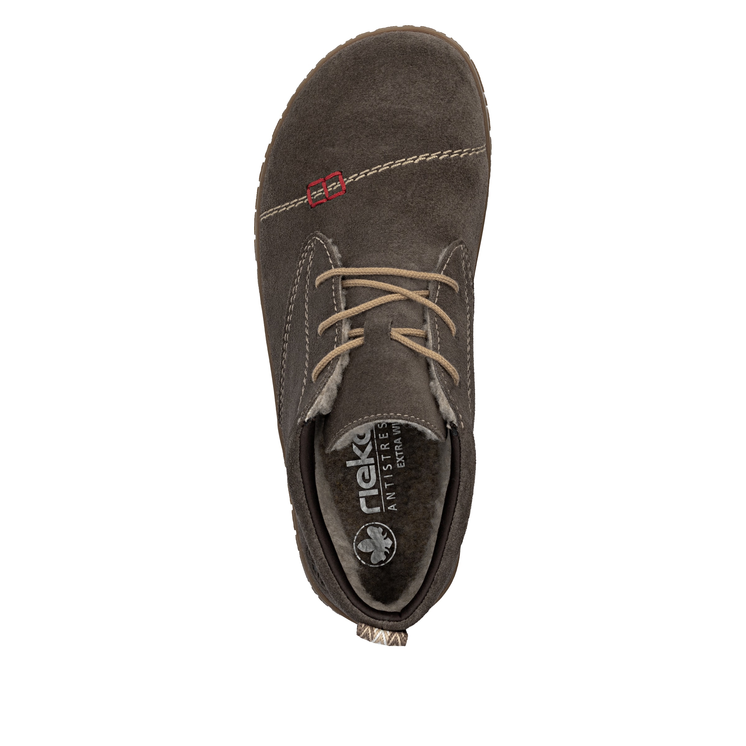 Bottines à lacets Rieker en gris
