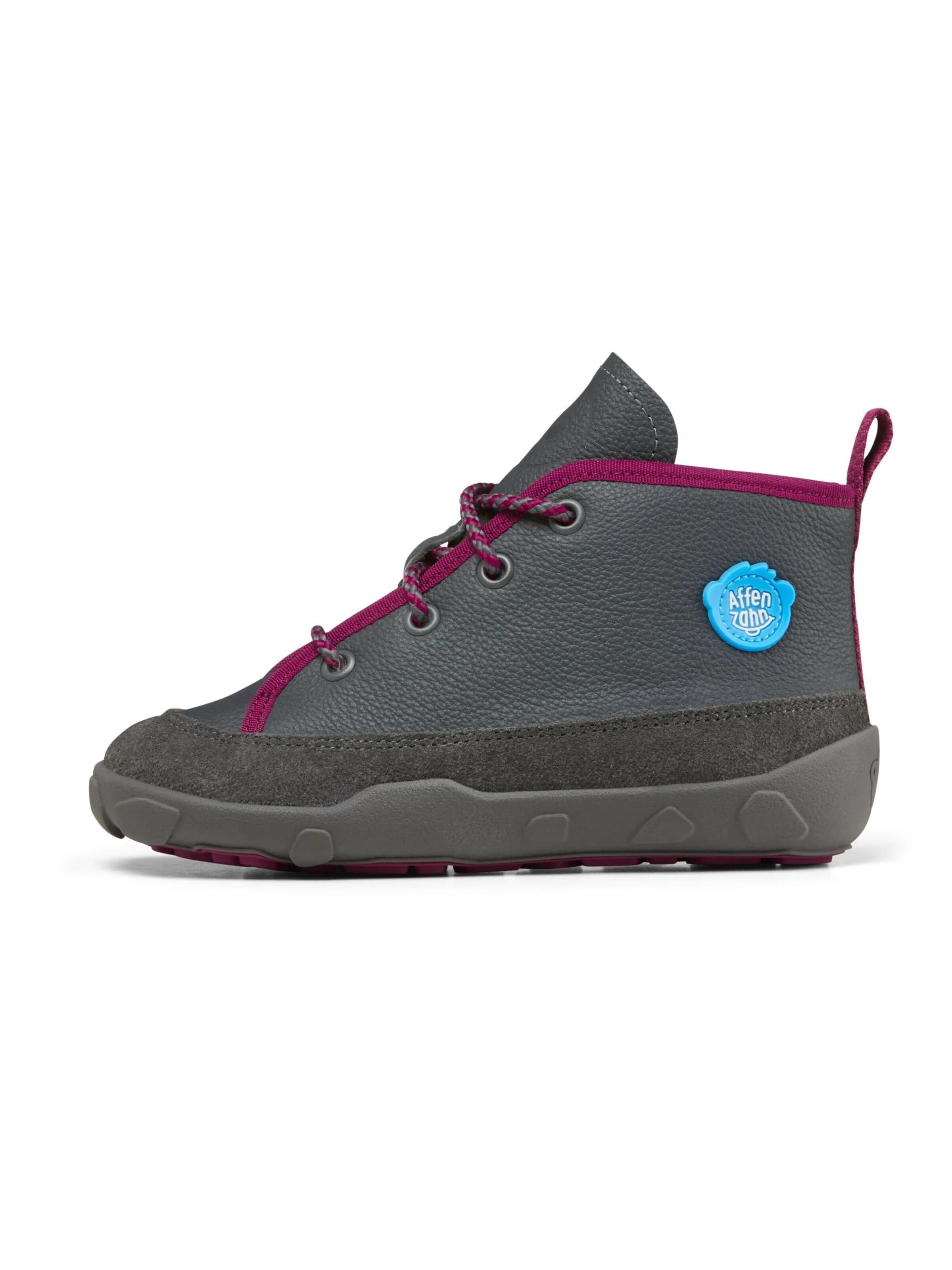 Affenzahn Boots 'Winterschuh Leder Easy Winterschuh Leder Easy' in Purple: front