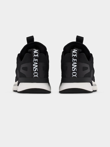 Versace Jeans Couture Rövid szárú sportcipők 'FONDO DYNAMIC DIS. 23' - fekete