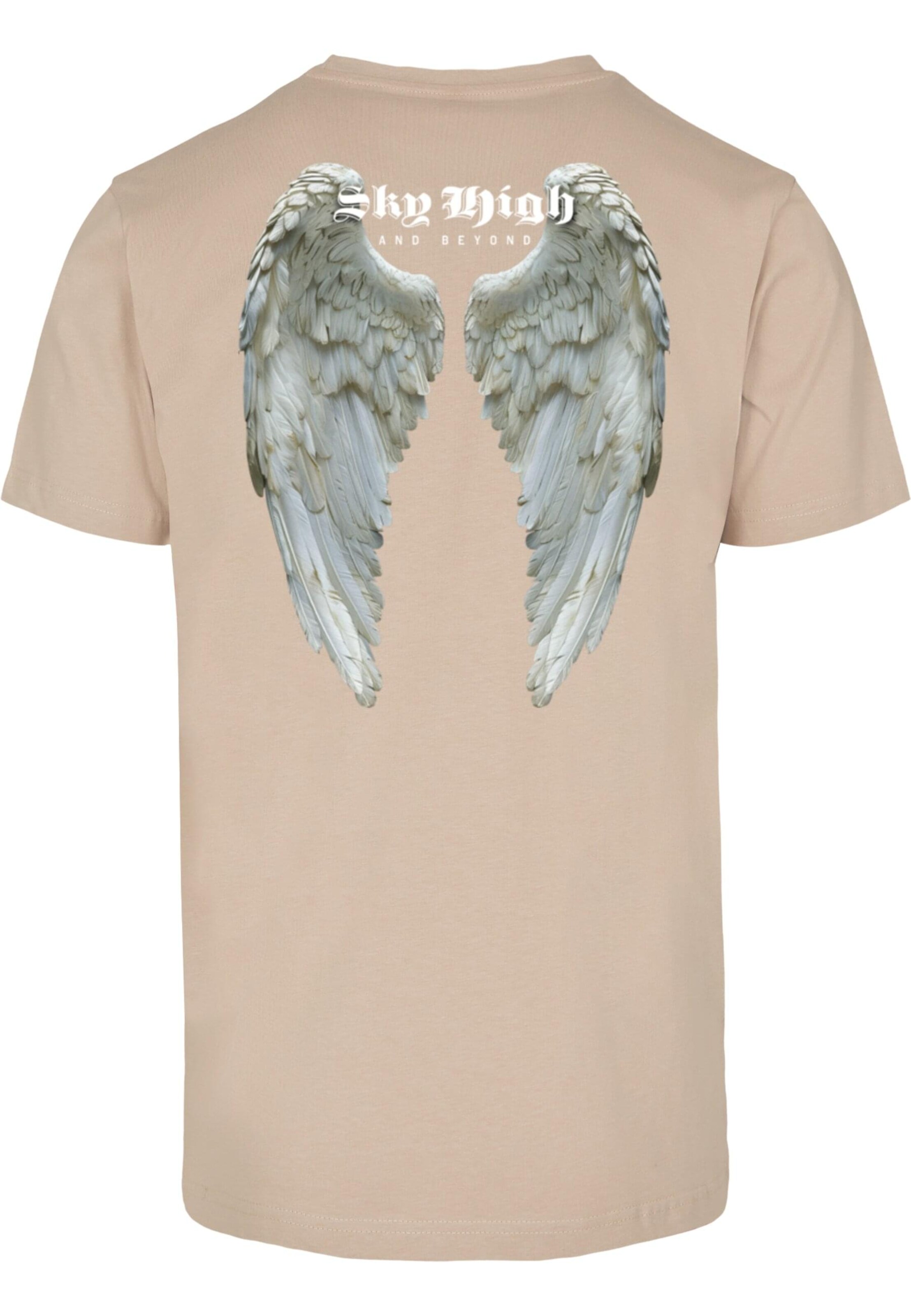 T-Shirt 'Sky High' Mister Tee en beige